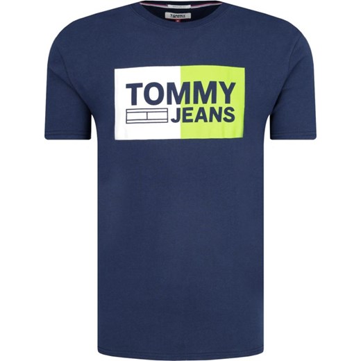 Tommy Jeans T-shirt TJM ESSENTIAL SPLIT BOX | Regular Fit Tommy Jeans  S promocja Gomez Fashion Store 