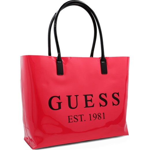 Shopper bag Guess Underwear bez dodatków młodzieżowa na ramię 