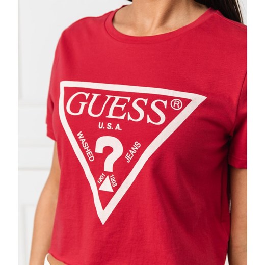 Bluzka damska Guess Underwear młodzieżowa 