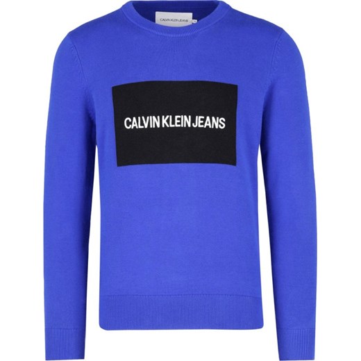 Sweter męski Calvin Klein z napisami 