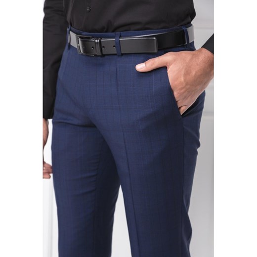 Boss spodnie męskie bez wzorów 