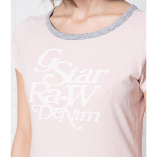Bluzka damska G-Star Raw z krótkimi rękawami 