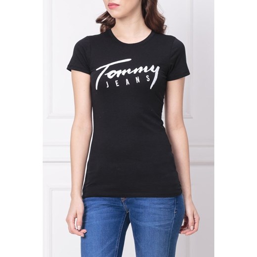 Tommy Jeans T-shirt TJW TOMMY SCRIPT TEE | Slim Fit Tommy Jeans  XS Gomez Fashion Store