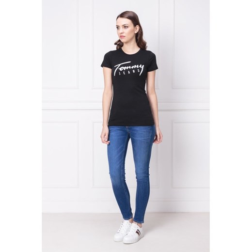 Tommy Jeans T-shirt TJW TOMMY SCRIPT TEE | Slim Fit Tommy Jeans  S Gomez Fashion Store