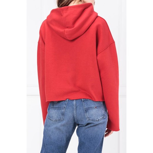 Bluza damska Tommy Jeans czerwona 