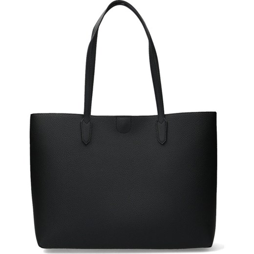 Shopper bag Guess elegancka bez dodatków czarna na ramię 