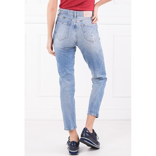 Jeansy damskie Tommy Hilfiger w miejskim stylu