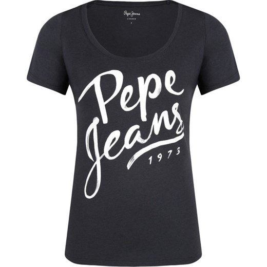 Bluzka damska Pepe Jeans z krótkim rękawem jesienna 