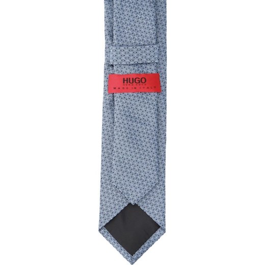 Krawat niebieski Hugo Boss 