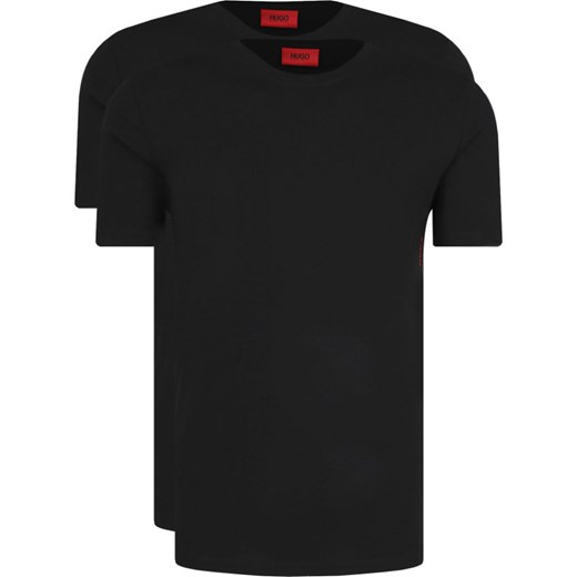 T-shirt męski Hugo Boss z krótkim rękawem czarny 