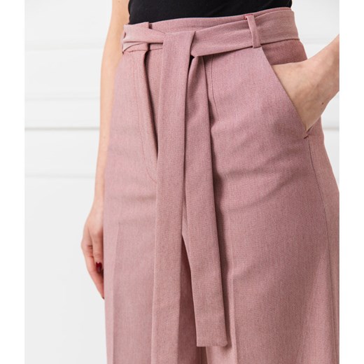 Spodnie damskie różowe Max & Co. retro 