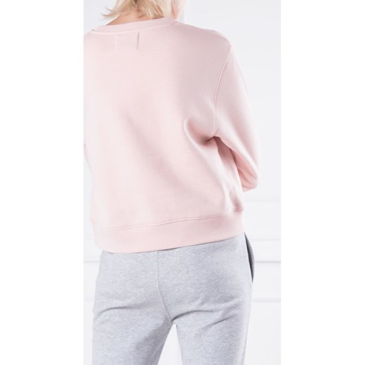 Bluza damska Calvin Klein różowa krótka 
