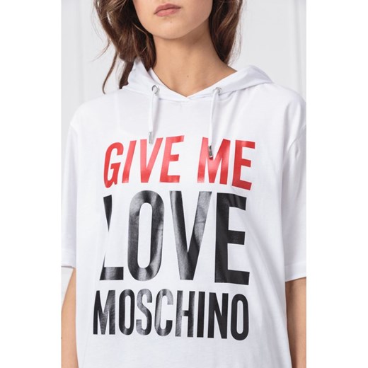 Love Moschino T-shirt | Regular Fit | Regular Fit  Love Moschino 38 okazyjna cena Gomez Fashion Store 
