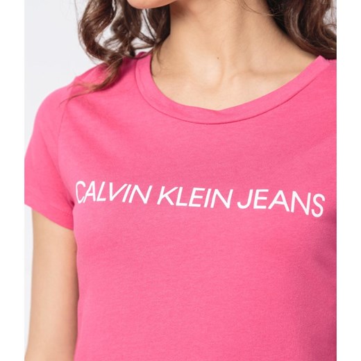 Bluzka damska Calvin Klein z krótkim rękawem 