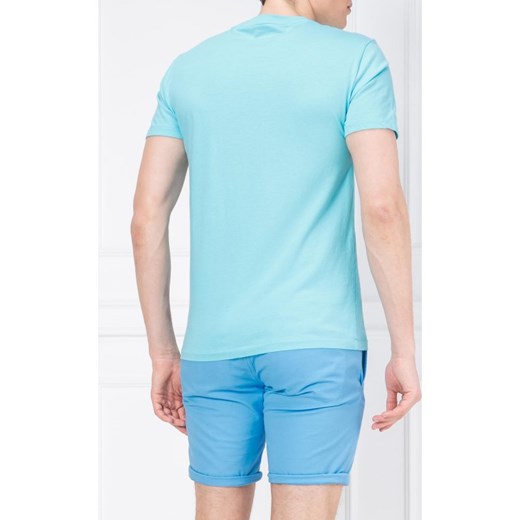 T-shirt męski Polo Ralph Lauren casual z krótkimi rękawami niebieski 