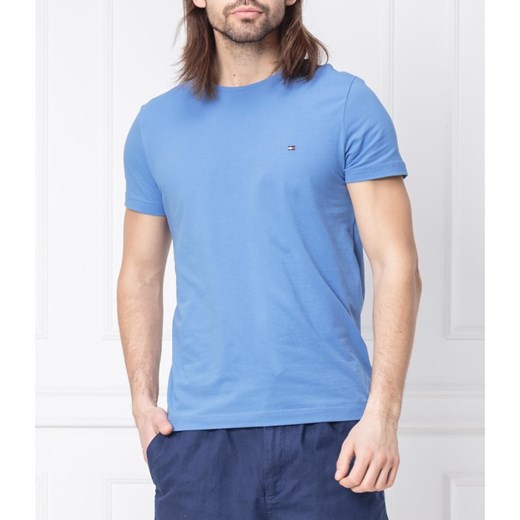 Tommy Hilfiger t-shirt męski casualowy z krótkimi rękawami 
