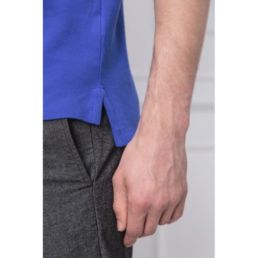 T-shirt męski niebieski Polo Ralph Lauren bawełniany z krótkim rękawem 