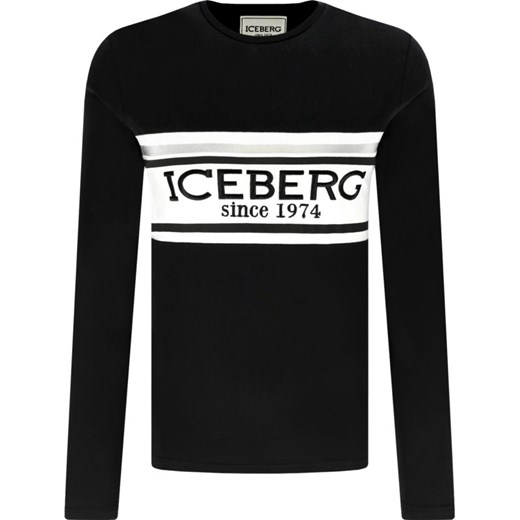 Iceberg t-shirt męski młodzieżowy z długimi rękawami 