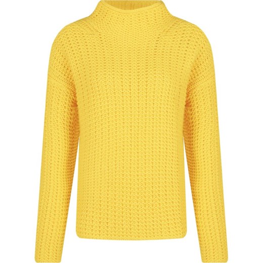 Marc O'Polo sweter damski casual żółty z golfem 