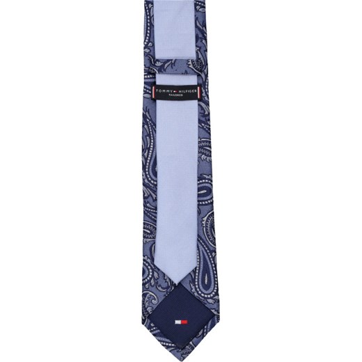 Krawat Tommy Hilfiger niebieski 