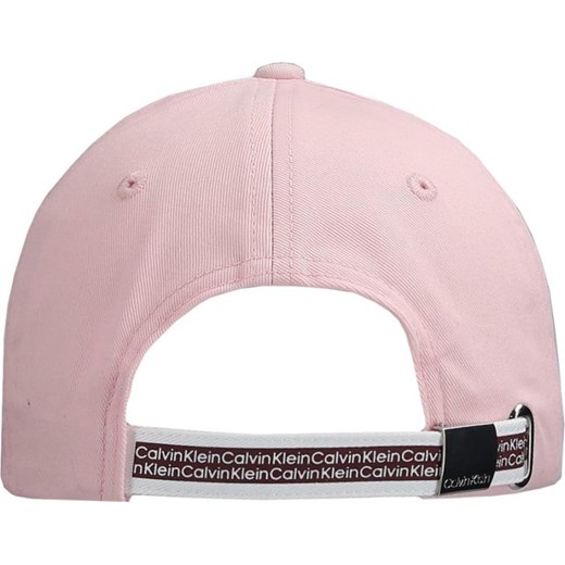 Różowe czapka z daszkiem damska Calvin Klein 