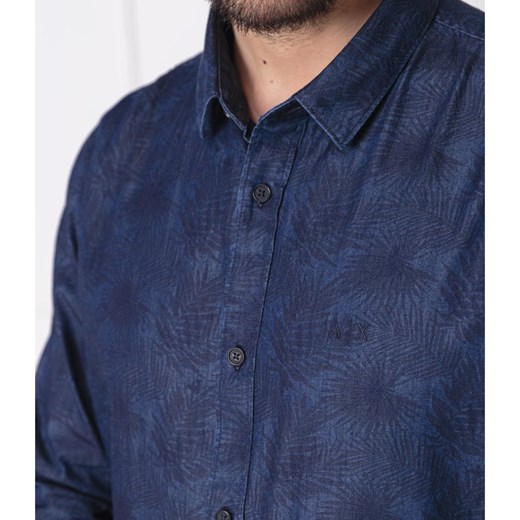 Koszula męska Armani w abstrakcyjnym wzorze 