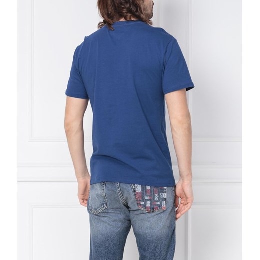 T-shirt męski Tommy Jeans z krótkim rękawem w stylu młodzieżowym 