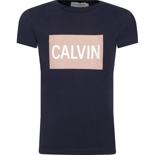 Calvin Klein bluzka dziewczęca na wiosnę 