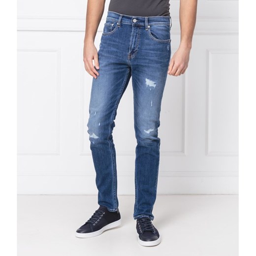 Calvin Klein jeansy męskie na jesień 