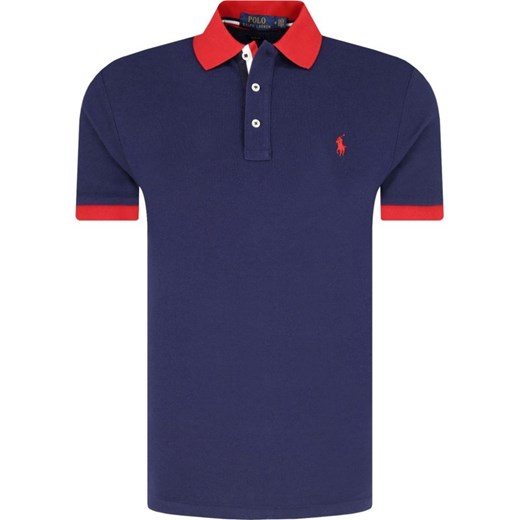 T-shirt męski Polo Ralph Lauren bez wzorów z krótkim rękawem 