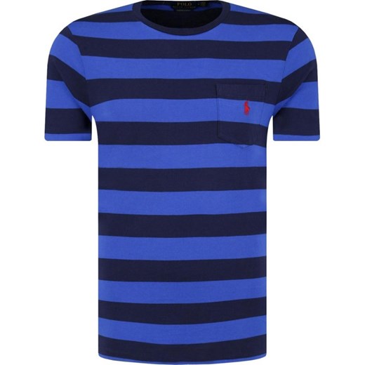 T-shirt męski Polo Ralph Lauren niebieski w paski 