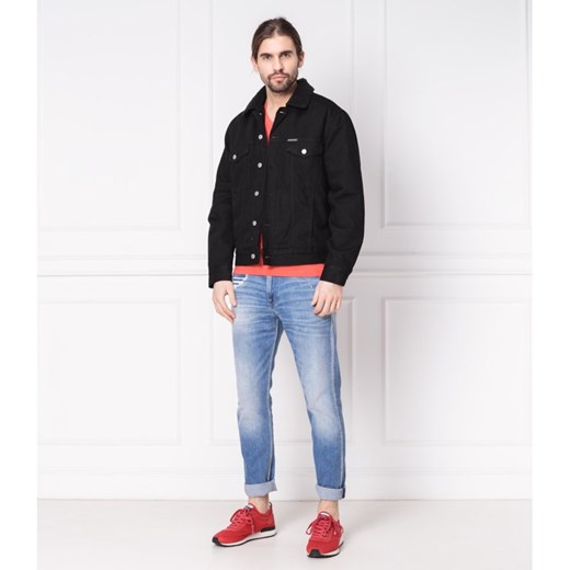 Calvin Klein Jeans Kurtka jeansowa MODERN CLASSIC TRUCKER SHERPA | Regular Fit