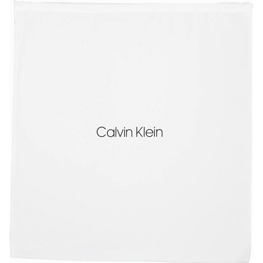 Shopper bag Calvin Klein elegancka bez dodatków czarna 