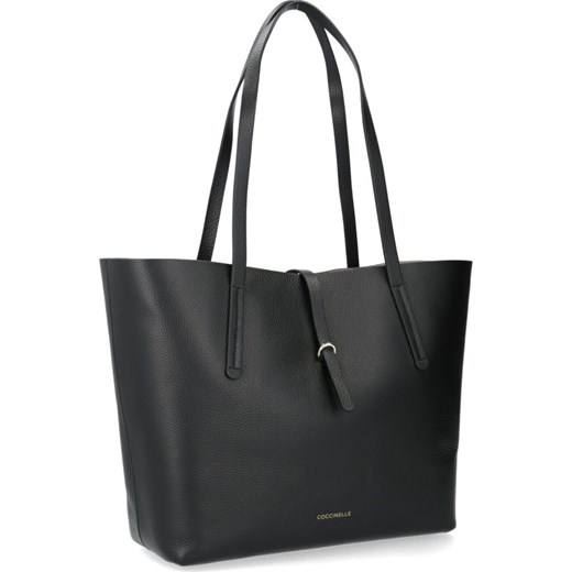 Shopper bag Coccinelle matowa elegancka na ramię 