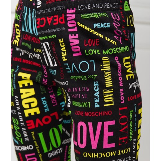 Love Moschino Spodnie dresowe TROUSERS | Slim Fit Love Moschino  38 Gomez Fashion Store