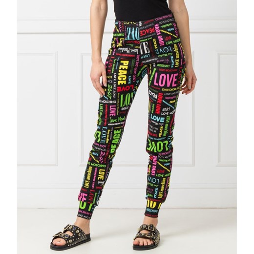 Love Moschino Spodnie dresowe TROUSERS | Slim Fit  Love Moschino 38 Gomez Fashion Store