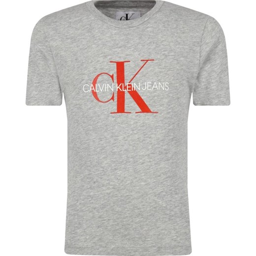 Calvin Klein t-shirt chłopięce z napisami z krótkim rękawem 