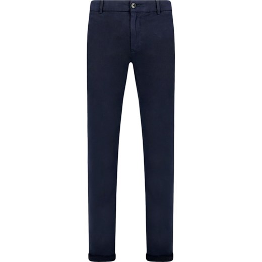 Niebieskie spodnie męskie Calvin Klein 