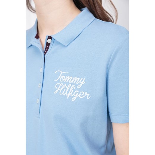 Tommy Hilfiger Polo JANA | Regular Fit | stretch pique Tommy Hilfiger  M okazja Gomez Fashion Store 