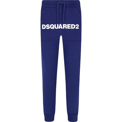 Niebieskie spodnie chłopięce Dsquared2 
