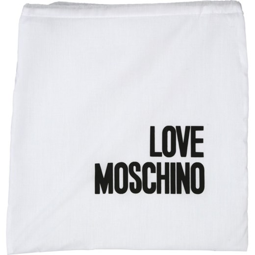 Listonoszka Love Moschino bez dodatków elegancka średnia 