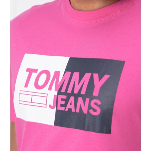 T-shirt męski Tommy Jeans z krótkim rękawem 