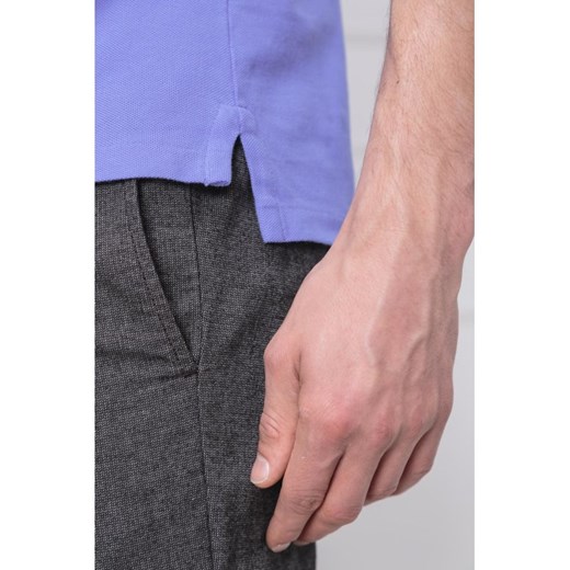 T-shirt męski niebieski Polo Ralph Lauren z krótkimi rękawami 