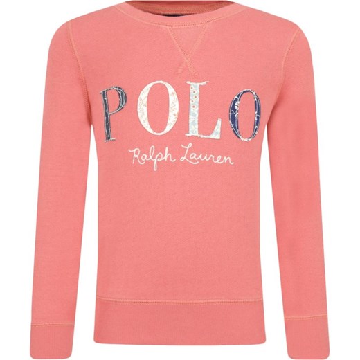 Bluza dziewczęca Polo Ralph Lauren różowa 