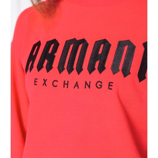 Bluza damska Armani Exchange różowa 