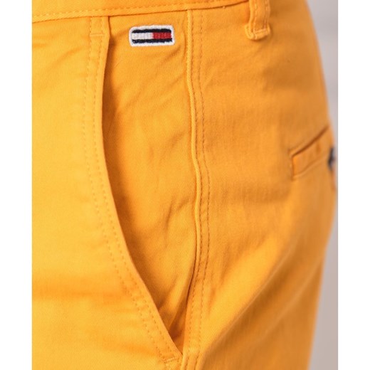 Spodenki męskie Tommy Jeans żółte 