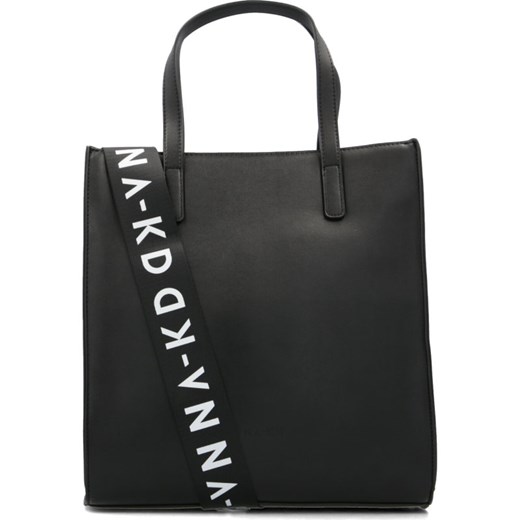 NA-KD shopper bag elegancka czarna 