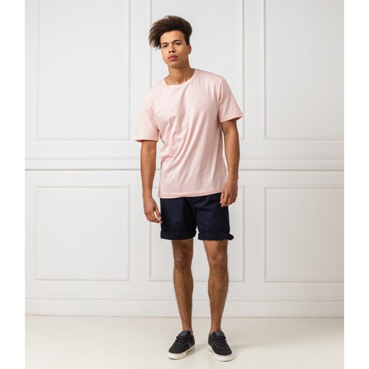 Calvin Klein t-shirt męski różowy z krótkim rękawem 