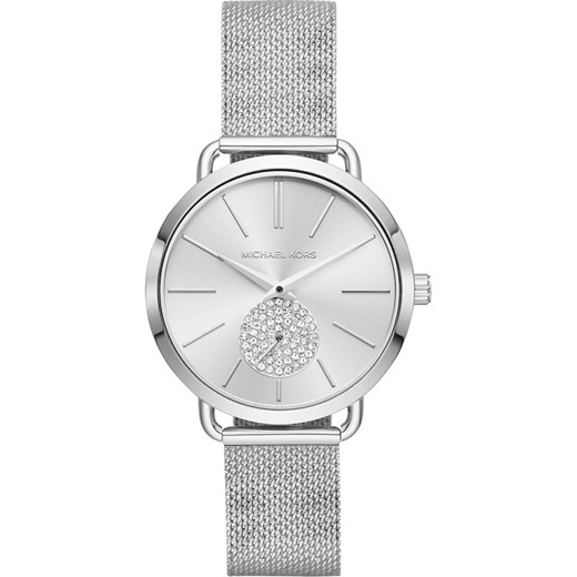 Srebrny zegarek Michael Kors 