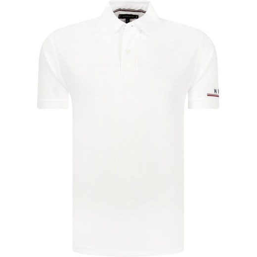 T-shirt męski Tommy Hilfiger z krótkim rękawem biały bez wzorów 